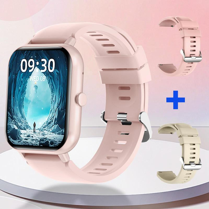 1.83" Touch Screen Smart Watch with Call Function, 100+ Sports Modes, and Waterproof Design - Multifunctional Fitness Tracker and Customizable Wearable Device