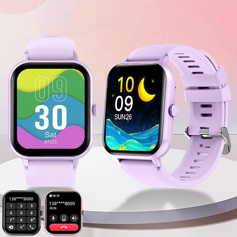 1.83" Touch Screen Smart Watch with Call Function, 100+ Sports Modes, and Waterproof Design - Multifunctional Fitness Tracker and Customizable Wearable Device