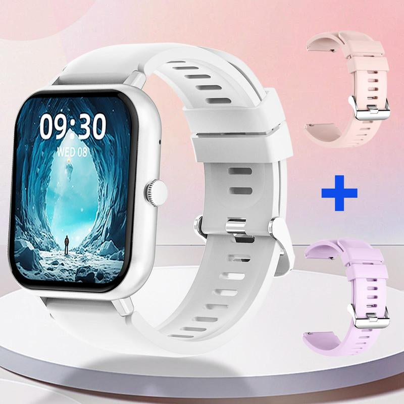 1.83" Touch Screen Smart Watch with Call Function, 100+ Sports Modes, and Waterproof Design - Multifunctional Fitness Tracker and Customizable Wearable Device