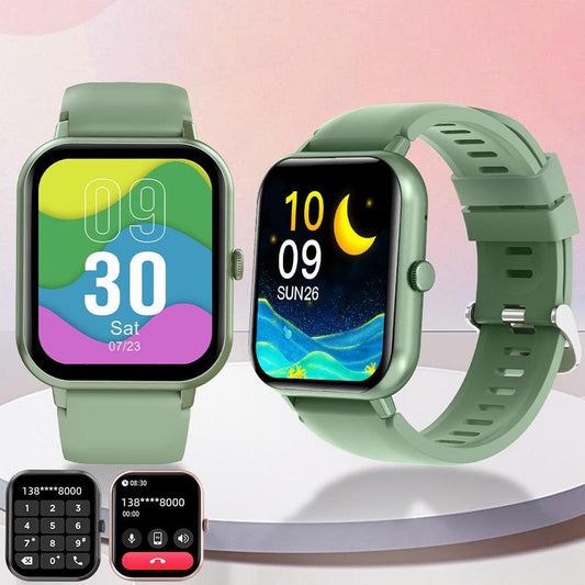 1.83" Touch Screen Smart Watch with Call Function, 100+ Sports Modes, and Waterproof Design - Multifunctional Fitness Tracker and Customizable Wearable Device