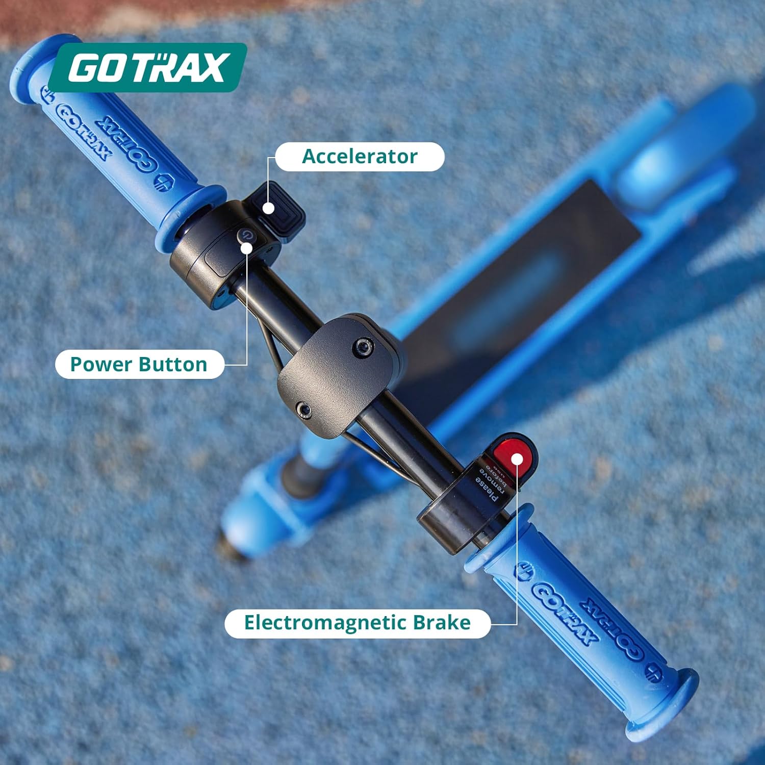 Gotrax GKS Electric Scooter for Kids Ages 6-12, 6inch Solid Tire, Max 6.4km Range & 12km/h by 150w Motor, Aluminum Alloy Frame, UL2272 Certified Approved, Lightweight EScooter Present for Boys Girls