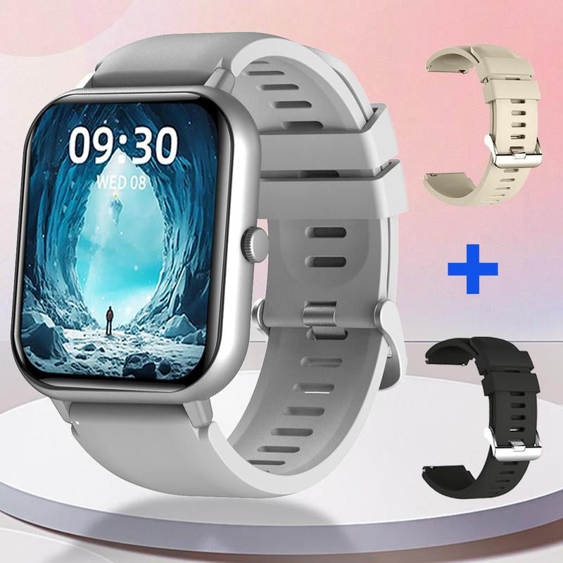 1.83" Touch Screen Smart Watch with Call Function, 100+ Sports Modes, and Waterproof Design - Multifunctional Fitness Tracker and Customizable Wearable Device
